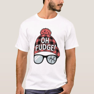 Camiseta Navidad Oh Caramelo Vacaciones De Navidad Divertid