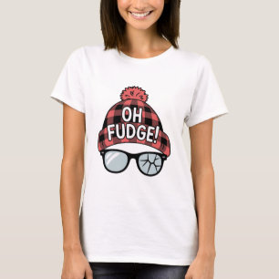 Camiseta Navidad Oh Caramelo Vacaciones De Navidad Humoríst