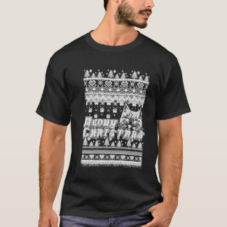 Camiseta Navidad oscuro de Meowy divertido