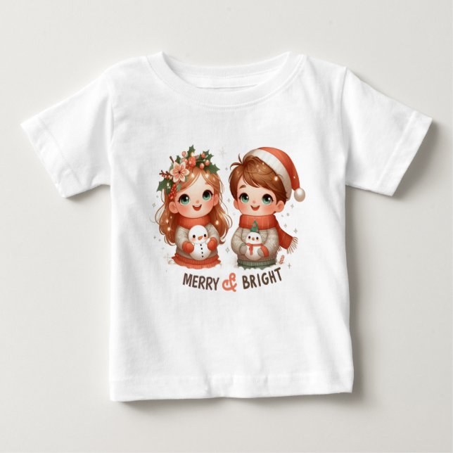 Camiseta navidad para niños (Anverso)