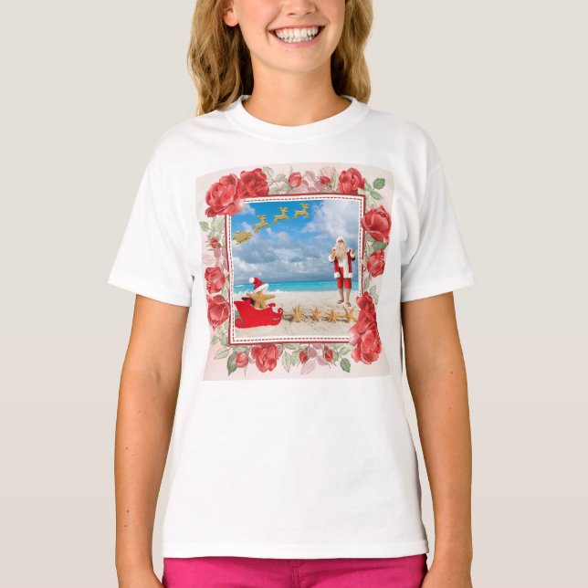 Camiseta Navidad Peluda y Brillante (Anverso)