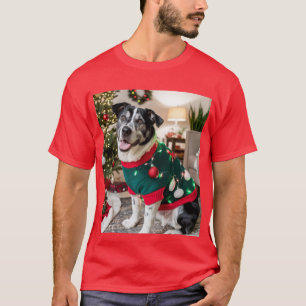 Camiseta Navidad Perruna: Decorando con Estilo