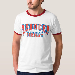 Camiseta navidad reducido de la compañía de shakespeare
