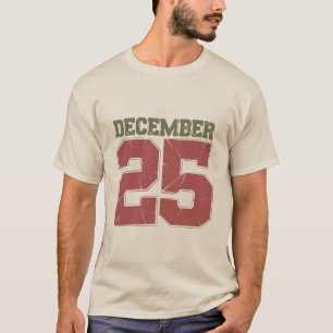 Camiseta Navidad Retro 25 de Diciembre Fiesta Invierno 