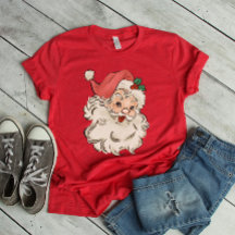 Navidad retro Santa Merry