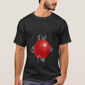 Camiseta Navidad Rudolf Reno Nariz Roja Caza