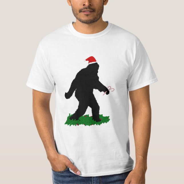 Camiseta Navidad Sasquacheando (Anverso)