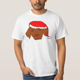 Camiseta Navidad Vizsla