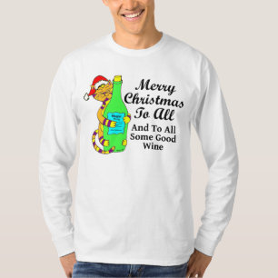 Camiseta Navidad Winey del gato "… y a todo un poco de bu