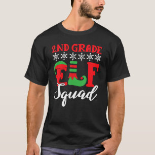 Camiseta Navidades 2º grado ELF Escuadrón de Navidad Matanz
