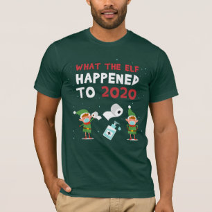 Camiseta Navidades 2020 Graciosa Novedad De Elf En Cuarente