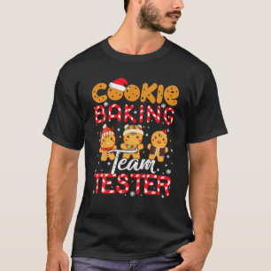 Camiseta Navidades 2021 Cookie Baking Team Tester Funny Xma