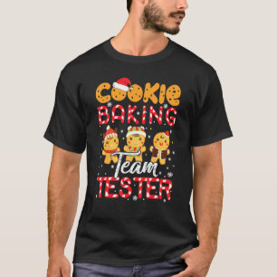 Camiseta Navidades 2021 Cookie Baking Team Tester Xmas 1