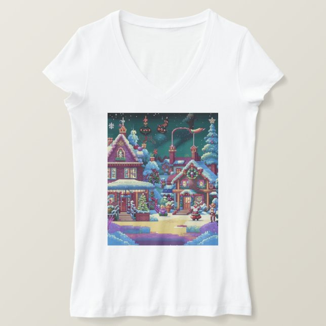 Camiseta Navidades 4. (Anverso del diseño)