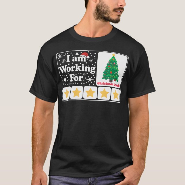 Camiseta Navidades 5 Estrellas Árbol De Navidad Que Estoy T (Anverso)