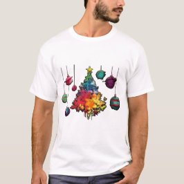 Camiseta Navidades abstractos