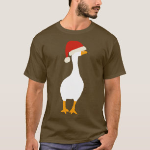 Camiseta Navidades abstractos mínimos van en Santa Hat