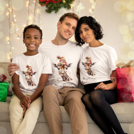 Camiseta Navidades acogedores Giraffe
