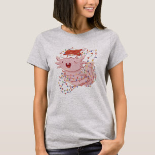 Camiseta Navidades Adorables Axolotl