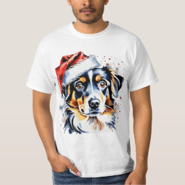 Camiseta Navidades adorables cachorros