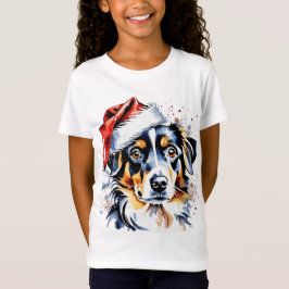 Camiseta Navidades adorables cachorros
