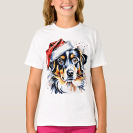 Camiseta Navidades adorables cachorros