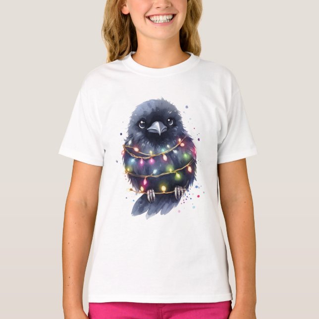 Camiseta Navidades Adorables Raven (Anverso)