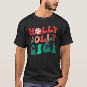 Camiseta Navidades Adorables Significativo Tee Holly Navida