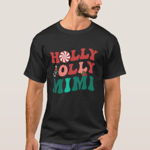 Camiseta Navidades Adorables Significativo Tee Holly Navida
