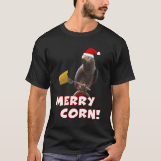 Camiseta Navidades africanos de loro gris se mueren por lar