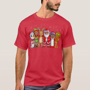 Camiseta Navidades afroamericanos