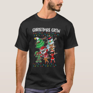 Camiseta Navidades afroamericanos de origen negro Dabbing S