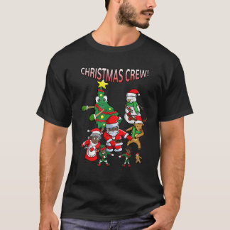 Camiseta Navidades afroamericanos de Santa Cruz