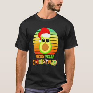 Camiseta Navidades aguacate vegan Santa Aguacate Fruit Vega