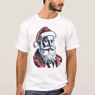 Camiseta Navidades al estilo vintage de Santa Claus T-Shirt