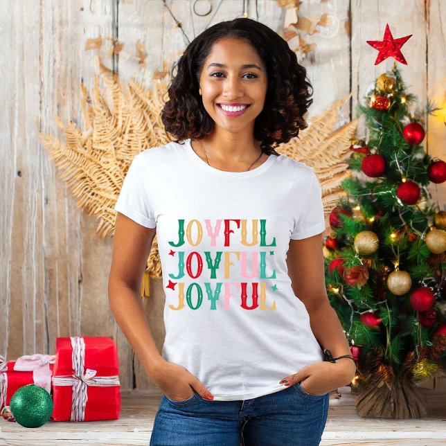 Camiseta Navidades alegres en invierno (Subido por el creador)