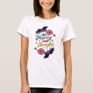 Camiseta Navidades alegres y divertidos Diseño divertido