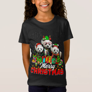 Camiseta Navidades alumbrados por árbol de navidad Pajama P