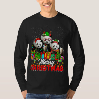 Camiseta Navidades alumbrados por árbol de navidad Pajama P