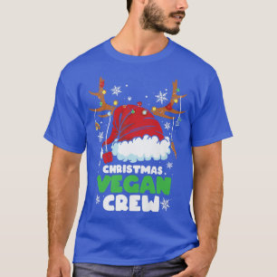 Camiseta Navidades alumbran a reno vegetariano de la tripul
