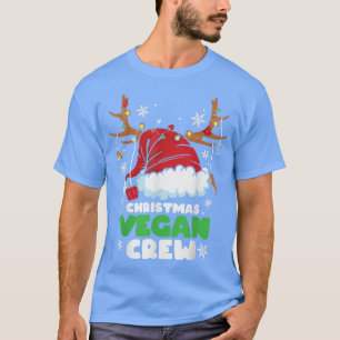 Camiseta Navidades alumbran a reno vegetariano de la tripul