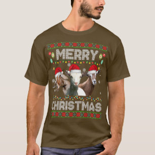 Camiseta Navidades alumbran divertidos navidades animales d