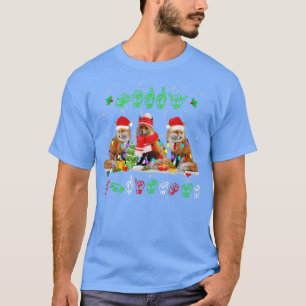 Camiseta Navidades alumbran Feliz Navidad al Rótulo Asl