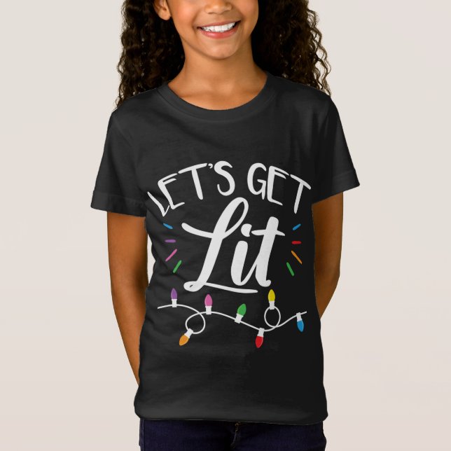 Camiseta Navidades alumbran humor (Anverso)