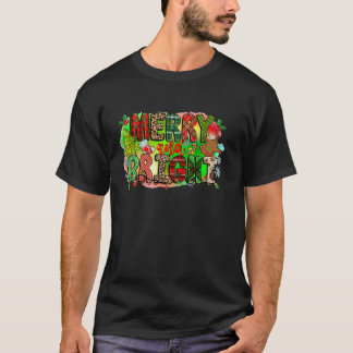 Camiseta Navidades amargos y brillantes alumbran navidad