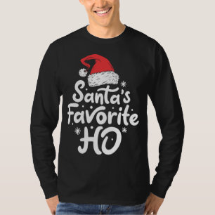 Camiseta Navidades amigables favoritas de Santa María navid