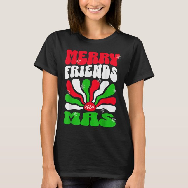 Camiseta Navidades amigas navidad compañera (Anverso)