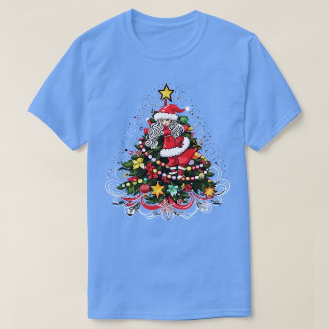 Camiseta Navidades animadores (Diseño del anverso)