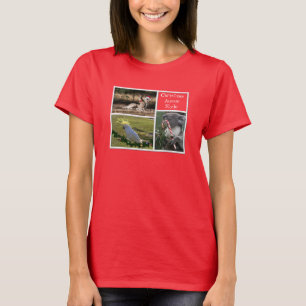 Camiseta Navidades Animales Aussie Style - Personalizable