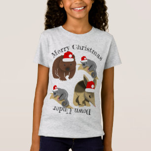 Camiseta Navidades Animales Bebés Australianos